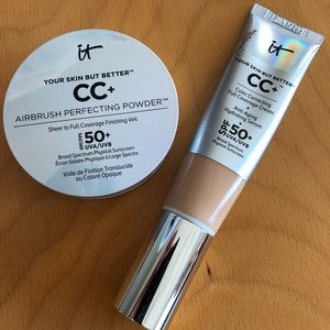 IT Cosmetics CC Cream and CC Airbrush Powder